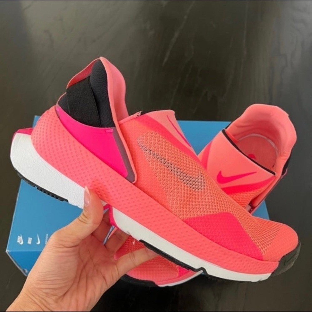 ✔️New✔️ NIKE Go Flyease Pink Glaze - Picture 2 of 12